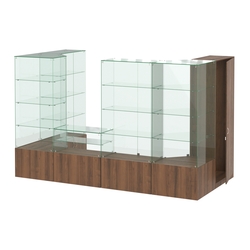 Павильон ИСТРА пристенный №2а (5, 87 кв.м), Орех