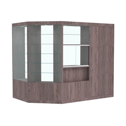 Павильон №7 из ДСП (3, 79 кв. м), Ясень Анкор темный