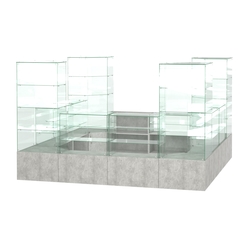 Павильон ИСТРА островной №3б (11, 35 кв.м), Метрополитан Грей