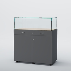 Витрина для музеев "Коллекция" №16, Темно-Серый