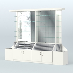 Павильон с накопителями серии Эталон №8, Белый