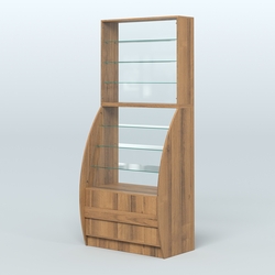 Витрина БРИЗ №1-900, Орех