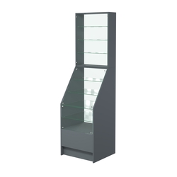 Витрина АЛМАЗ №1-600, Темно-Серый