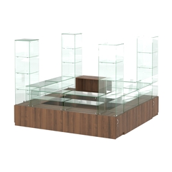 Павильон ИСТРА островной №1б (7, 29 кв.м), Орех