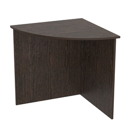 Стол угловой офисный СП-23, Дуб Венге