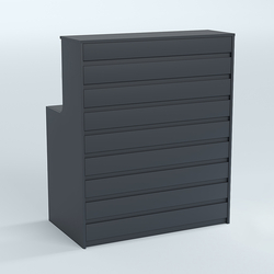 Ресепшен серии ПРАЙМ №1А, Антрацит