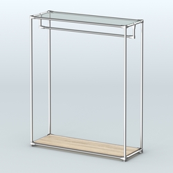 Островная торговая система ХРОМ 1200 мм №1, Дуб Сонома