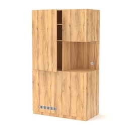 Шкаф-кухня ПРАКТИК №1, Дуб Золотистый