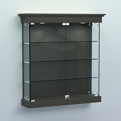 Витрина для музеев "Коллекция" настенная №2-3, Черный