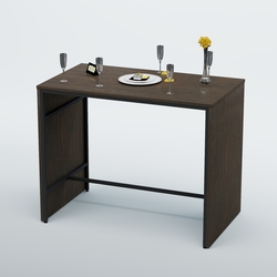 Барный стол "Кофе-брейк" №3, Дуб Венге