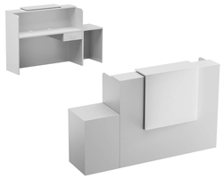 Ресепшен СОЛО №2А правосторонний, Серый