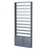 Стеллаж из ДСП с 10-ю полками 150x900 мм серии LEVEL-10 №9-1 (З/C - СТЕКЛО) Темно-Серый