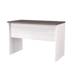 Скамейка для раздевалок №2-2, Ясень Анкор светлый + Ясень Анкор темный