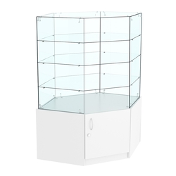 Витрина Истра в центр зала №207 (угловая), Белый