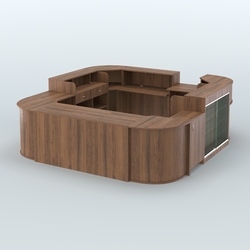 Островной павильон Чай и Кофе с собой №3, Орех