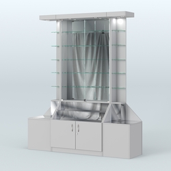 Павильон с верхней подсветкой серии Эталон №7, Серый