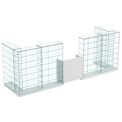 Торговый островок ХИТ ПРОДАЖ №9а (закрытый) (5.4 кв.м), Серый