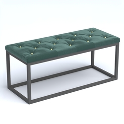 Пуфик серии ЛОФТ №3К, Tiffany 10 Dk. Green