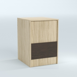 Стол-ресепшен серии ПРАЙМ №2Б, Дуб Сонома + Дуб Венге