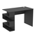 Стол письменный со стеллажом СПС-03-Л (левосторонний) Черный