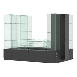 Павильон ИСТРА островной №7б (4, 86 кв.м), Черный