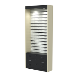 Витрина для очков №11 (открытый доступ), Крем Вайс + Черный