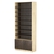 Стеллаж из ДСП с 8-ю полками 300x900 мм серии LEVEL-8 №12 (З/C - ДВП) Дуб Сонома + Дуб Венге