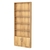 Стеллаж из ДСП с 4-мя полками 100x900 мм серии LEVEL-4 №8 (З/C - ДВП) Дуб Золотистый