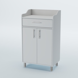 Стойка официанта "Бармен" №5-Н на ножках, Белый