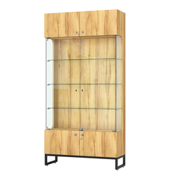 Витрина Монти №2-С, Дуб Золотистый