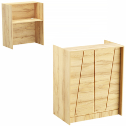 Ресепшен АРТ-НЕО №2А, Дуб Золотистый