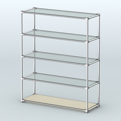 Островная торговая система ХРОМ 1200 мм №5, Крем Вайс