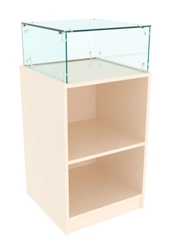 Прилавок Истра №48 (открытый), Крем Вайс