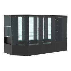 Павильон №5 из ДСП (8, 80 кв. м), Черный