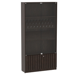 Витрина серии "Смок" №6, Дуб Венге