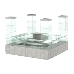 Павильон ИСТРА островной №1а (7, 29 кв.м), Метрополитан Грей