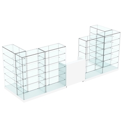 Торговый островок ХИТ ПРОДАЖ №8а (закрытый) (6.08 кв.м), Белый