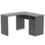 Стол угловой с ящиками СУ-01-П (правосторонний) Темно-Серый