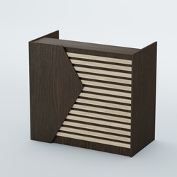 Ресепшен граунд №6А, Дуб Венге + Дуб Сонома