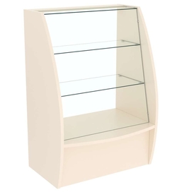 Прилавок Дюна №7 с наклонным фасадом, Крем Вайс