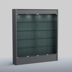 Витрина ФЕЛИКС №1-2000, Темно-Серый