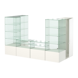 Павильон ИСТРА пристенный №3а (5, 87 кв.м), Белый