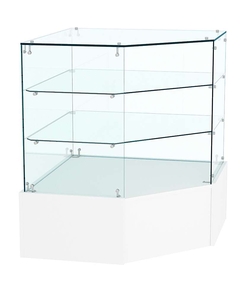 Прилавок Истра №5 угловой (открытый), Белый