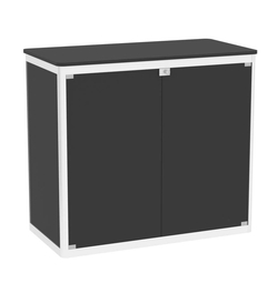 Прилавок из профиля прямоугольный №1 (закрытый) , Черный