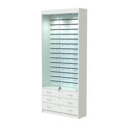 Витрина для очков №10 (закрытый доступ), Белый