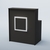 Ресепшен прямоугольный КВАДРАТ №1 Черный