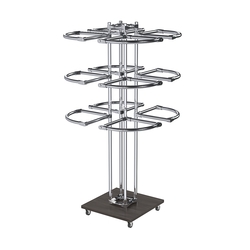 Торговое хромированное трехъярусное вешало СЕКТОР №3, Грейвуд