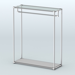 Островная торговая система ХРОМ 1200 мм №1, Серый