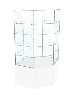 Витрина Истра в центр зала №209 (угловая), Белый