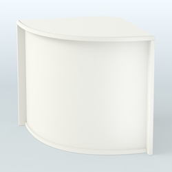 Ресепшен-Лайт секторный под выдачу товара №15, Белый